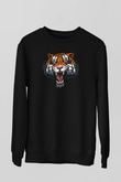 Kaplan Siyah Unisex Sweatshirt