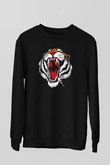 Kaplan Siyah Unisex Sweatshirt