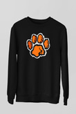 Kaplan Siyah Unisex Sweatshirt