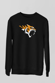 Kaplan Siyah Unisex Sweatshirt