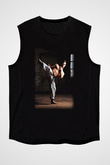 Karate Siyah Unisex Kolsuz Tişört