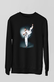 Karate Siyah Unisex Sweatshirt