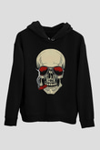 Karizma Kuru KafaSiyah  Unisex Hoodie