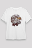 Kartal Beyaz Unisex Tişört T-Shirt - TişörtFabrikası