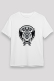 Kartal Beyaz Unisex Tişört T-Shirt - TişörtFabrikası