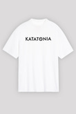 Katatonia Beyaz Unisex Oversize Tişört T-Shirt