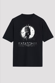 Katatonia Siyah Unisex Oversize Tişört T-Shirt