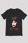 Katy Perry Siyah Unisex V Yaka Tişört T-Shirt