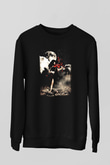 Kemancı Siyah Unisex Sweatshirt