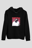 Kendrick Lamar Baskılı Unisex Siyah Hoodie