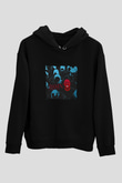 Kendrick Lamar Baskılı Unisex Siyah Hoodie