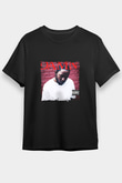 Kendrick Lamar Baskılı Unisex Siyah Tişört