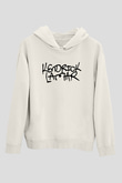 Kendrick Lamar Beyaz Unisex Kapşonlu Sweatshirt
