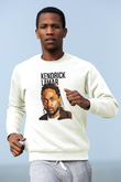 Kendrick Lamar Beyaz Unisex Sweatshirt