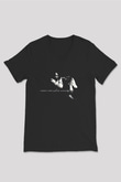 Kendrick Lamar Siyah Unisex V Yaka Tişört T-Shirt