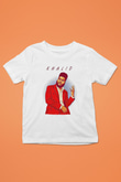 Khalid Baskılı Beyaz Unisex Beyaz Çocuk Tişört - Tshirt