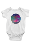 Khruanybin Baskılı Beyaz Unisex Bebek Body - Zıbın