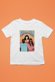 Khruanybin Baskılı Beyaz Unisex Beyaz Çocuk Tişört - Tshirt