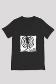 Kid Cudi Baskılı Unisex Siyah V Yaka Tişört