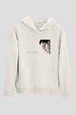 Kid Cudi Beyaz Unisex Kapüşonlu Sweatshirt