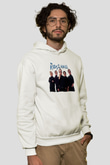 Kids in the Hall Beyaz Unisex Hoodie