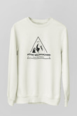 Kilimanjaro Beyaz Unisex Sweatshirt