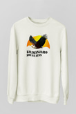 Kilimanjaro Beyaz Unisex Sweatshirt