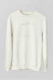 Kilimanjaro Beyaz Unisex Sweatshirt