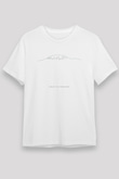 Kilimanjaro Beyaz Unisex Tişört T-Shirt - TişörtFabrikası