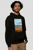 Kilimanjaro Siyah Unisex Hoodie