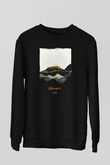Kilimanjaro Siyah Unisex Sweatshirt