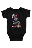 Killer Klowns from Outer Space Siyah Bebek Body - Zıbın