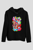 Killer Klowns from Outer Space Siyah Unisex Hoodie