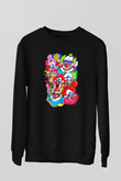 Killer Klowns from Outer Space Siyah Unisex  Sweatshirt