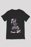 Killer Klowns from Outer Space Siyah Unisex  V Yaka Tişört