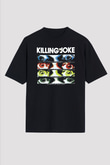 Killing Joke Siyah Unisex Oversize Tişört T-Shirt