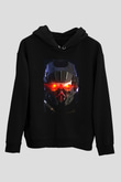 Killzone Siyah Unisex Hoodie