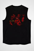 Killzone Siyah Unisex Kolsuz Tişört