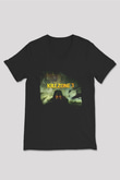 Killzone Siyah Unisex V Yaka Tişört
