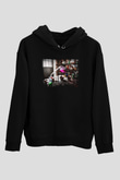 Kimyager Siyah Unisex Kapşonlu Sweatshirt