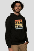Kimyager Siyah Unisex Kapüşonlu Sweatshirt