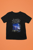 King Diamond Baskılı Siyah Unisex Çocuk Tişört