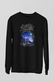 King Diamond Siyah Unisex Sweatshirt