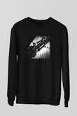 Klarnetçi Siyah Unisex Sweatshirt