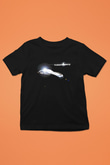 Knight Rider Baskılı Siyah Unisex Çocuk Tişört