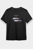 Knight Rider Siyah Unisex Tişört
