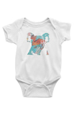 Koala Baskılı Beyaz Unisex Bebek Body - Zıbın