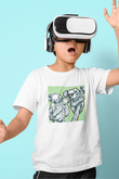 Koala Baskılı Beyaz Unisex Beyaz Çocuk Tişört - Tshirt