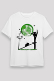 Koala Unisex Baskılı Beyaz Tişört - Tshirt