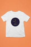Koç Burcu Baskılı Beyaz Unisex Beyaz Çocuk Tişört - Tshirt